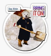 Okay, Winter . . . Bring it on! Sticker
