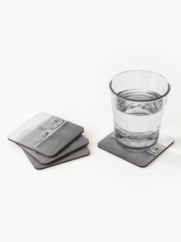 Alternate view of USS CHARLES H. ROAN (DD-853) SHIP'S STORE Coasters (Set of 4)