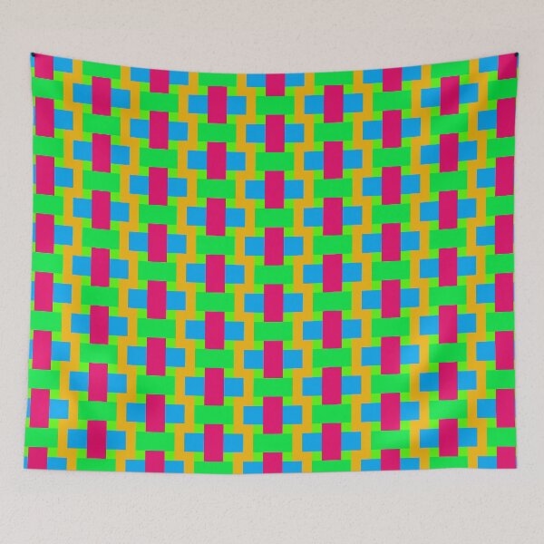 Item preview, Psychedelic Pattern Offset Grid designed and sold by JABG-01.