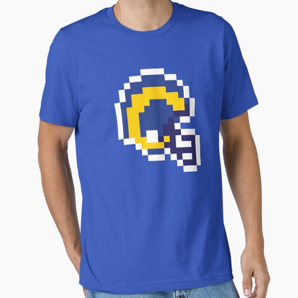 Artikel-Vorschau von Los Angeles Rams (nur 8-Bit-Football-Helm), designt und verkauft von The Armorsmith.
