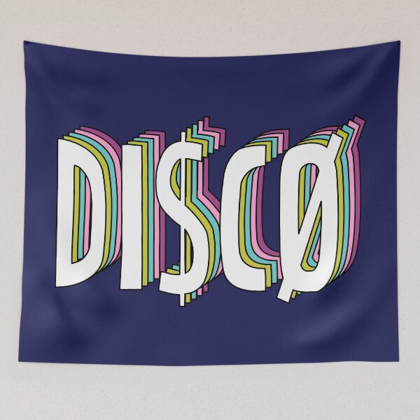 Item preview, Disco - Groovy Retro text designed and sold by PaperPaper.
