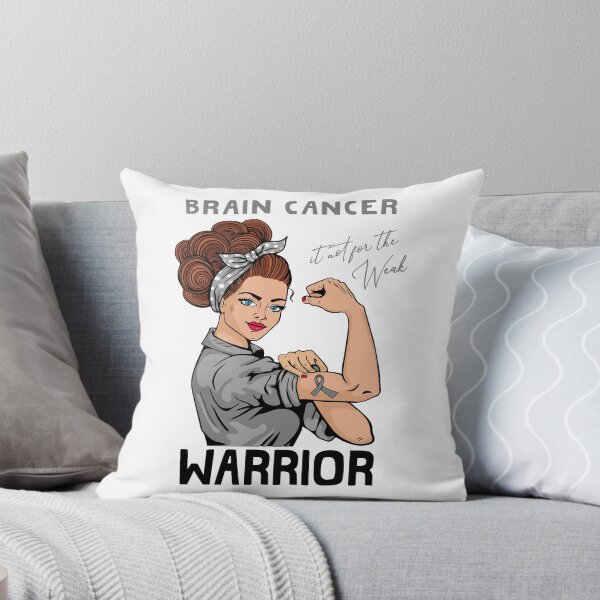 Item preview, BRAIN CANCER Warrior It's Not For The Weak designed and sold by largellie.