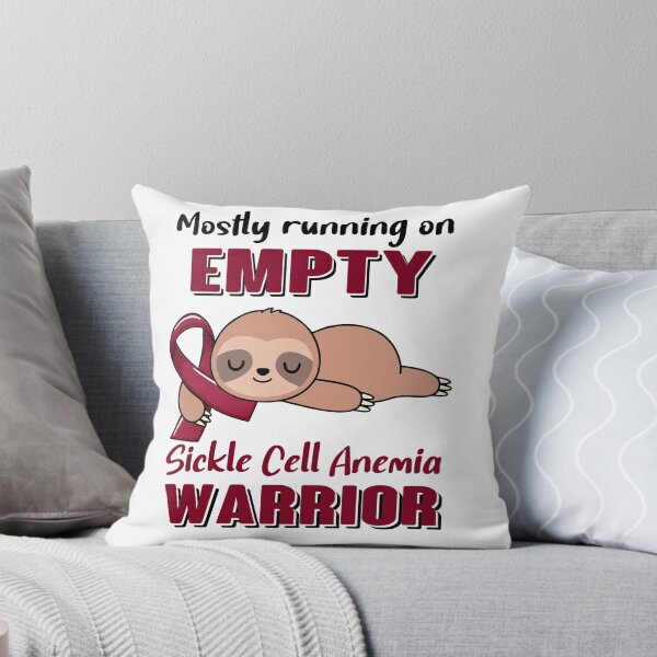 Item preview, Mostly Running On Empty Sickle Cell Anemia Warrior designed and sold by Brad-FI.
