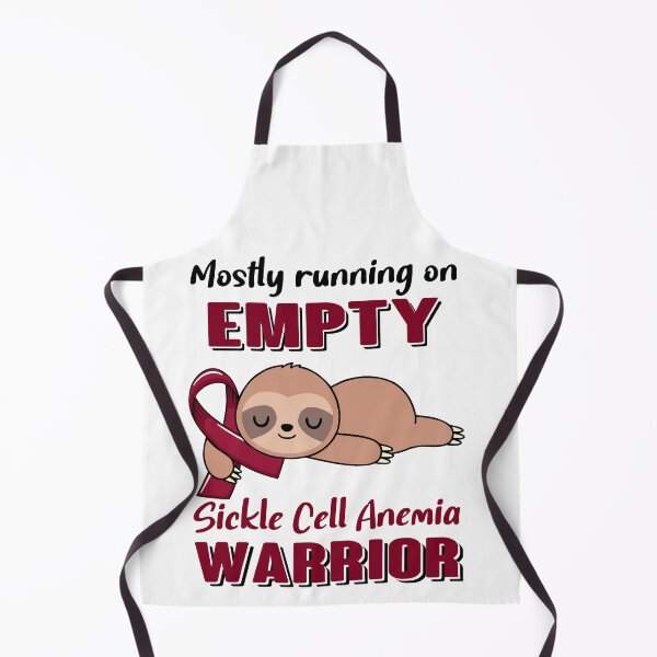 Item preview, Mostly Running On Empty Sickle Cell Anemia Warrior designed and sold by Brad-FI.