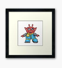 Michael Martian the Dad Framed Print