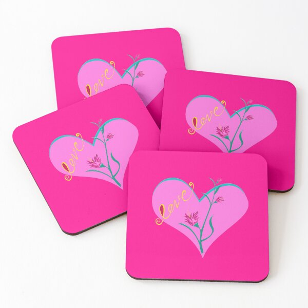 Item preview, Heart and word love design  designed and sold by crevettedesign.