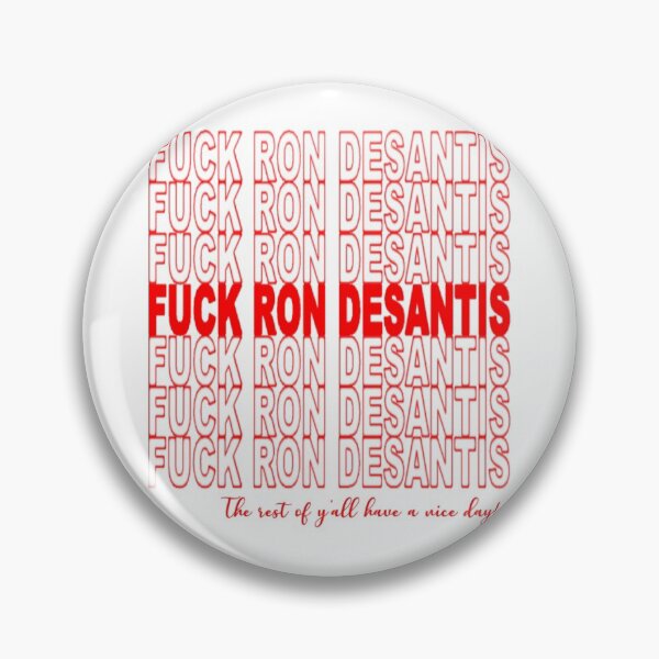 Item preview, F*ck Ron DeSantis, Thank you Bag Edition designed and sold by KBwiththeTees.