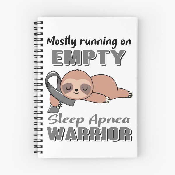 Item preview, Mostly Running On Empty Sleep Apnea Warrior designed and sold by Brad-FI.
