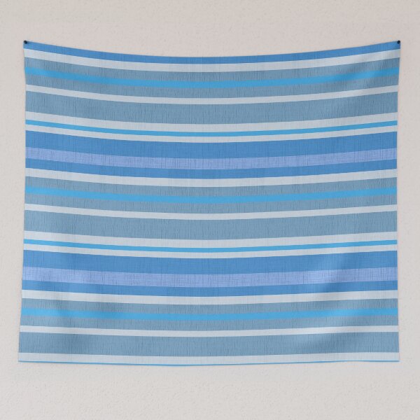 Item preview, Trendy Blue Stripe Pattern designed and sold by Teez-Me.