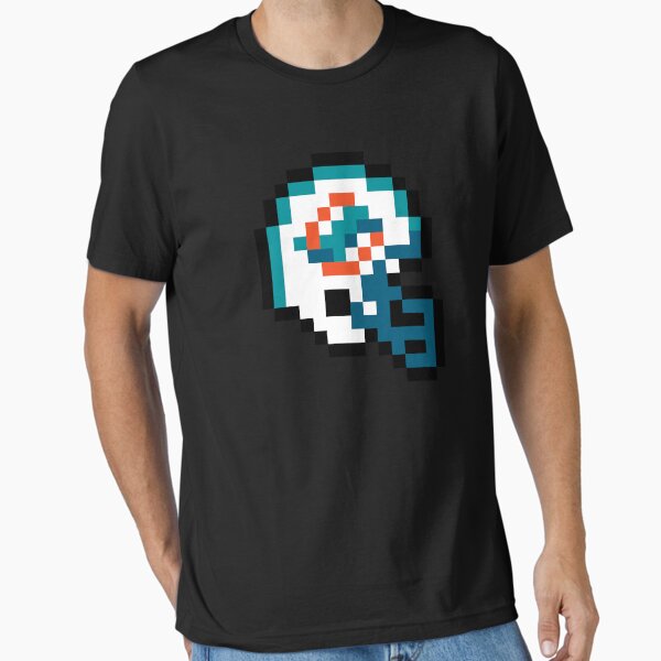 Item preview, Miami Dolphins (8-bit Football Helmet Only) designed and sold by The Armorsmith.