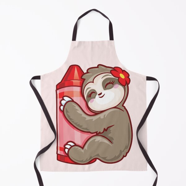Item preview, Red Cray on Cute Sloth Lovers Red designed and sold by pablomendoza.