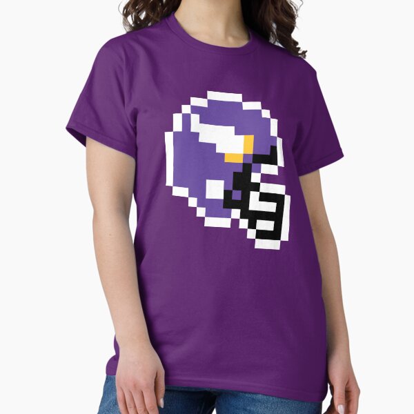 Item preview, Minnesota Vikings (8-bit Football Helmet Only) designed and sold by The Armorsmith.