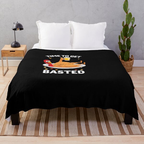 Item preview, time to get basted turkey thanksgiving funny gifts designed and sold by 0umStore.