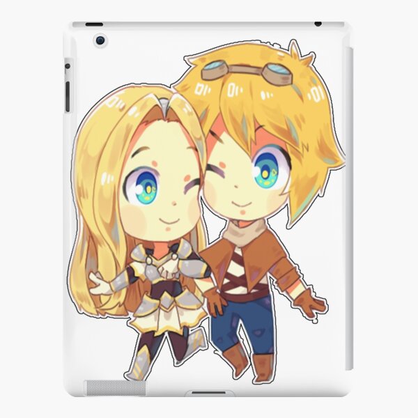 Lux & Ezreal lieben. iPad – Leichte Hülle