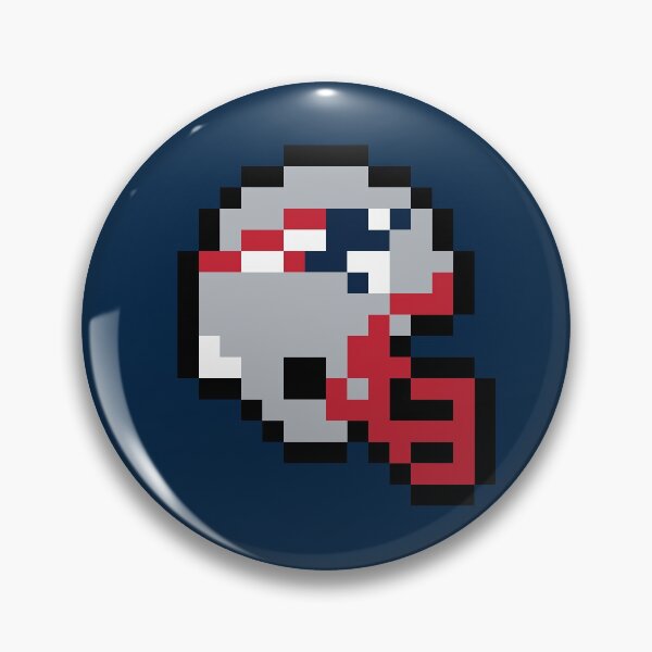 Item preview, New England Patriots (8-bit Football Helmet Only) designed and sold by The Armorsmith.