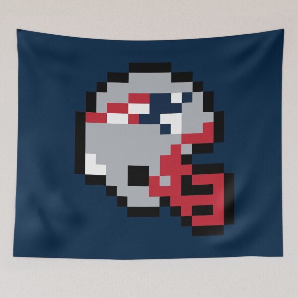 Item preview, New England Patriots (8-bit Football Helmet Only) designed and sold by The Armorsmith.