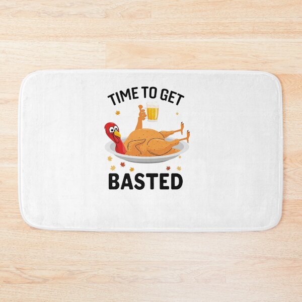 Item preview, Time to get basted turkey thanksgiving funny gifts designed and sold by 0umStore.