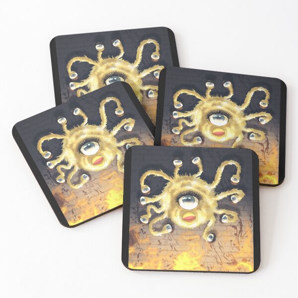 Item preview, Furbeholder (Yellow, Fire Background) designed and sold by MaybeitsnotMars.