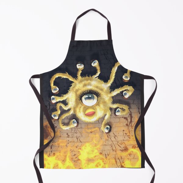 Item preview, Furbeholder (Yellow, Fire Background) designed and sold by MaybeitsnotMars.