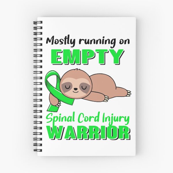 Item preview, Mostly Running On Empty Spinal Cord Injury Warrior designed and sold by Brad-FI.