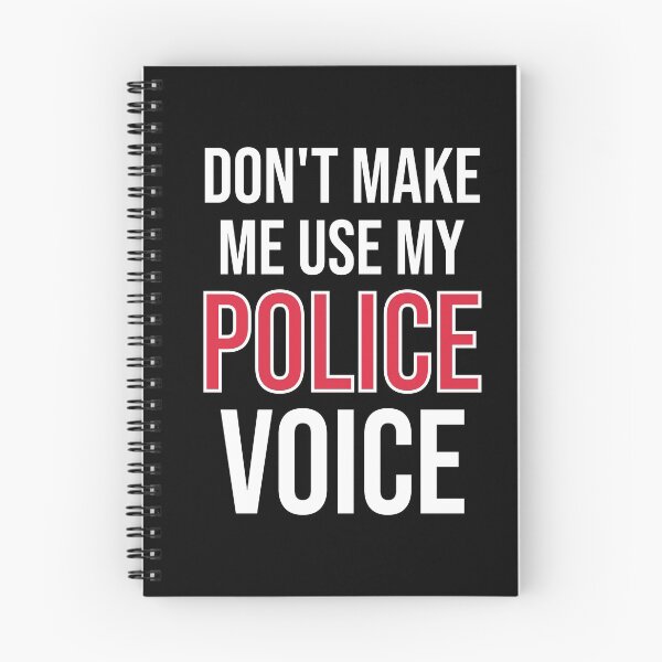 Item preview, Don't Make Me Use My Police Voice - Cute Funny Gift For PoliceMan & PoliceWoman designed and sold by Shop-collection.