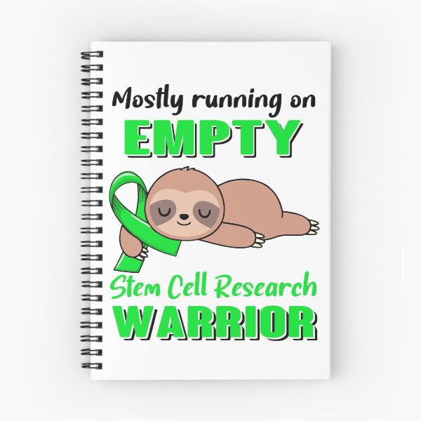 Item preview, Mostly Running On Empty Stem Cell Research Warrior designed and sold by Brad-FI.