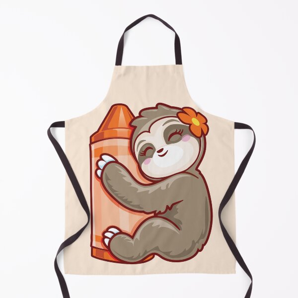 Item preview, Orange Cray on Cute Sloth Lovers Orange designed and sold by pablomendoza.