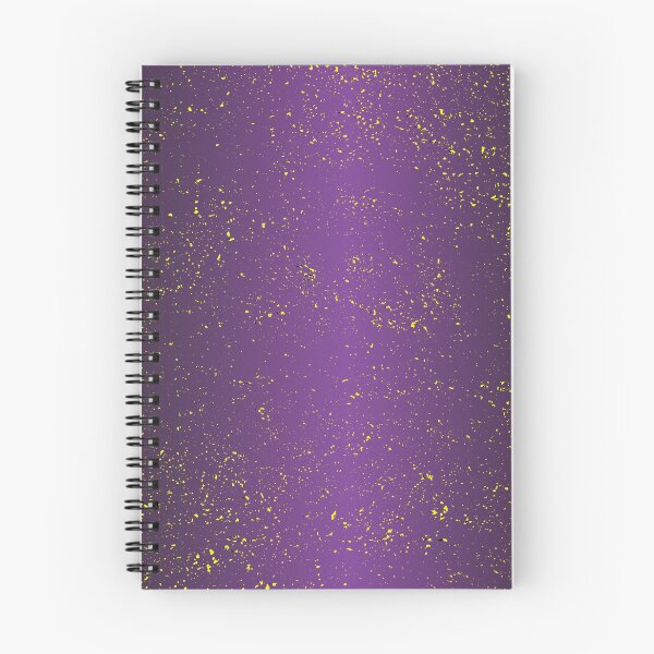 Item preview, Metallic purple yellow splatter designed and sold by d-w-h design.