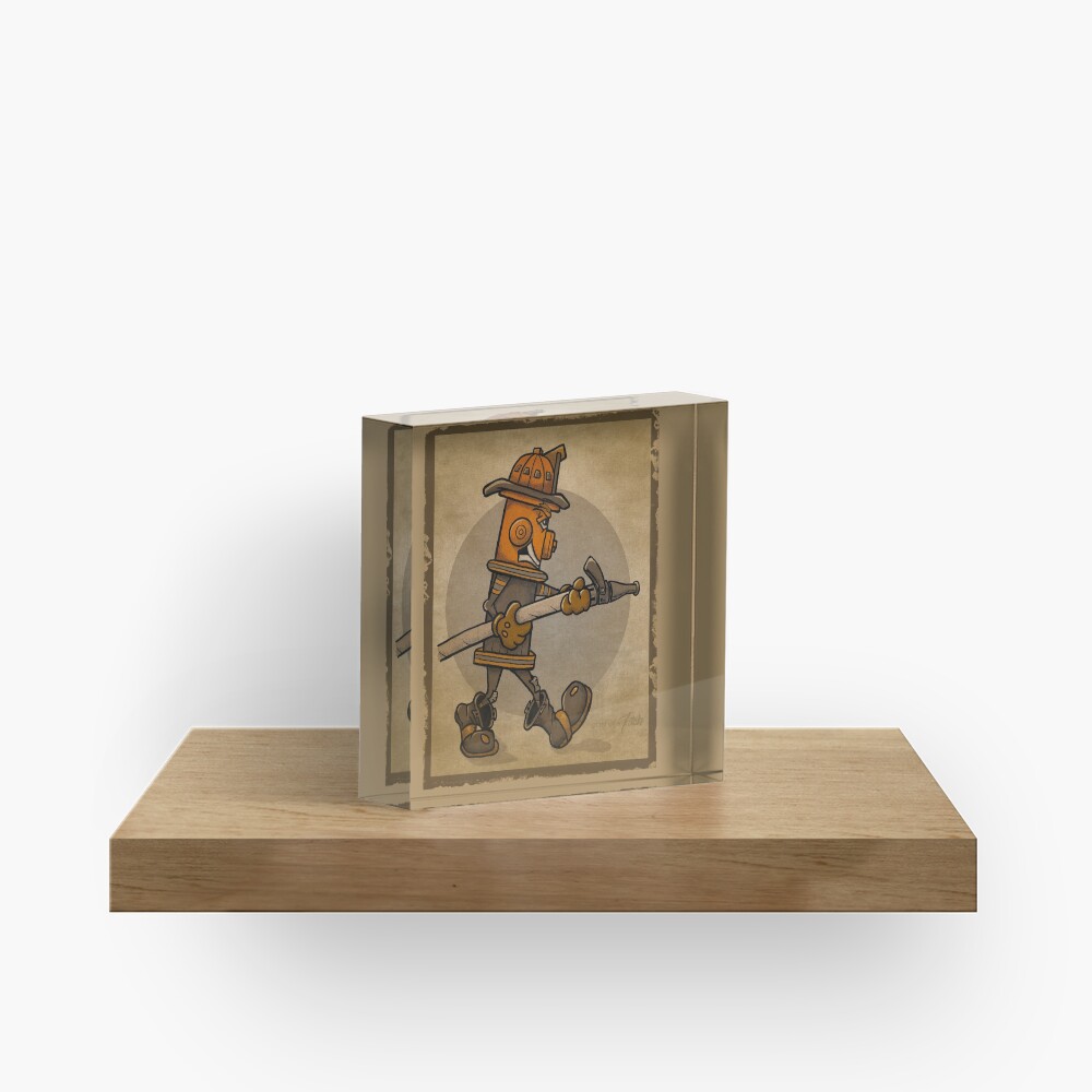 Item preview, Acrylic Block designed and sold by FiremanUP.