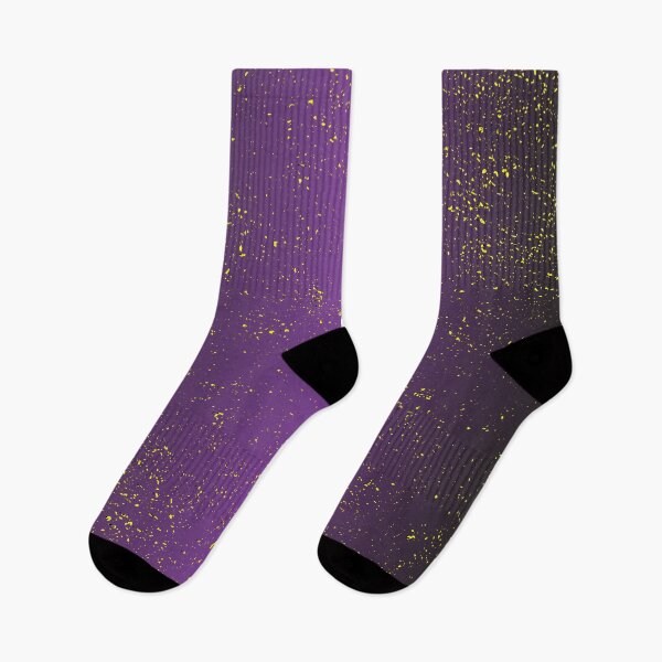 Item preview, Metallic purple yellow splatter designed and sold by d-w-h design.