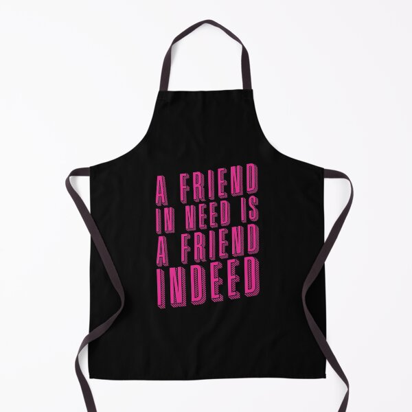 Item preview, Friend In Need Is A Friend Indeed - Typography - Pink designed and sold by crazycollective.