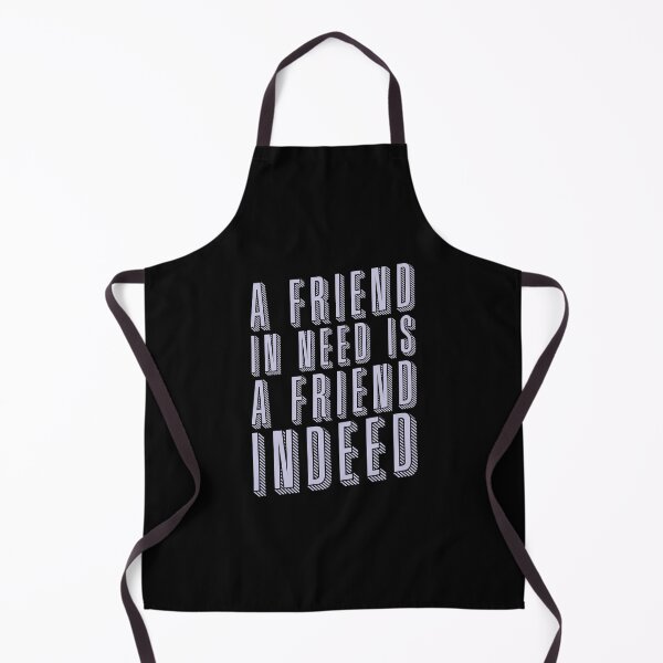Item preview, Friend In Need Is A Friend Indeed - Typography - Lavender designed and sold by crazycollective.