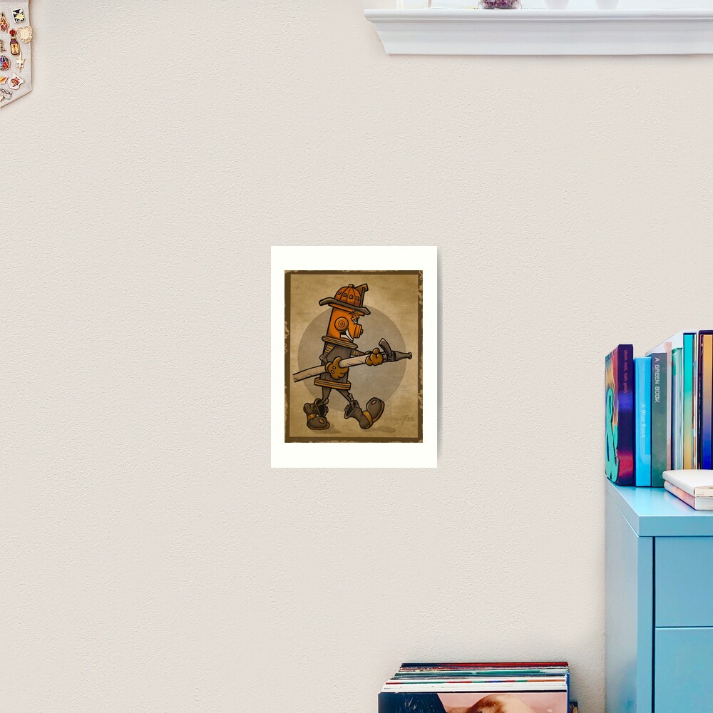 Item preview, Art Print designed and sold by FiremanUP.