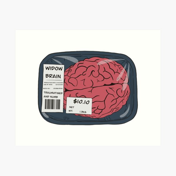 Item preview, Widow Brain On Sale designed and sold by umdvsgrnart.