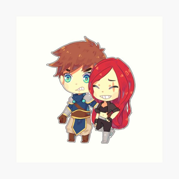 ezreal y katarina