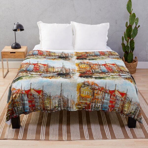 Item preview, Painted art of river view designed and sold by Valdilana.