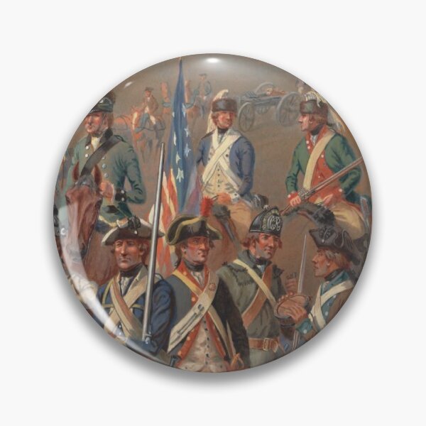 Item preview, American revolutionary war American soldiers designed and sold by beachcamper.