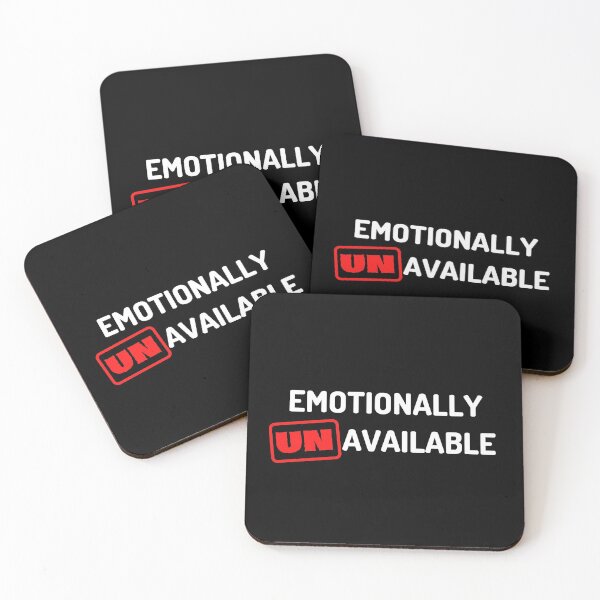 Item preview, Emotionally Unavailable designed and sold by Kedo Momo.