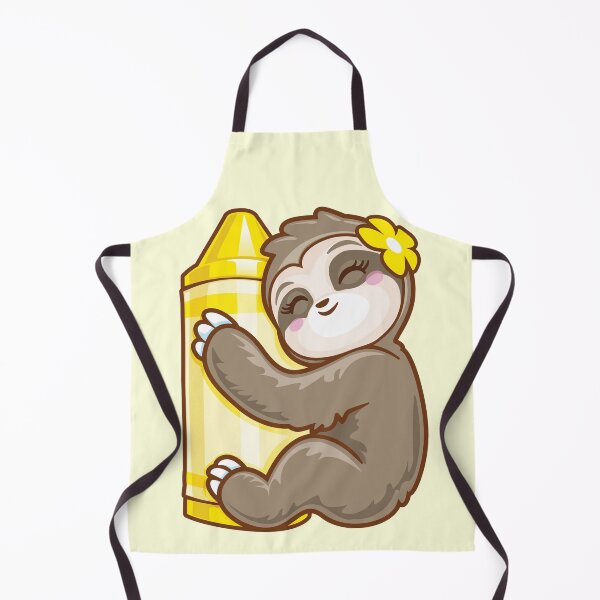 Item preview, Yellow Cray on Cute Sloth Lovers Yellow designed and sold by pablomendoza.