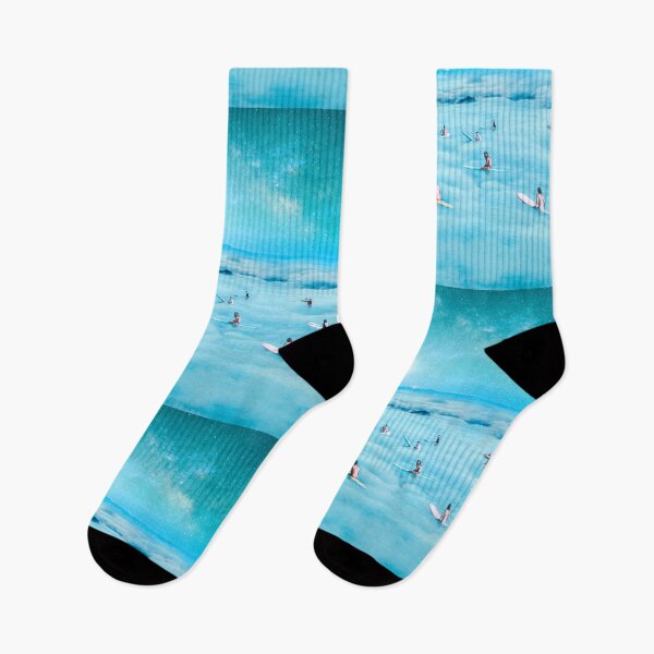 Item preview, Dreamy surreal Surfing in  the clouds designed and sold by Yasmine khalifa.