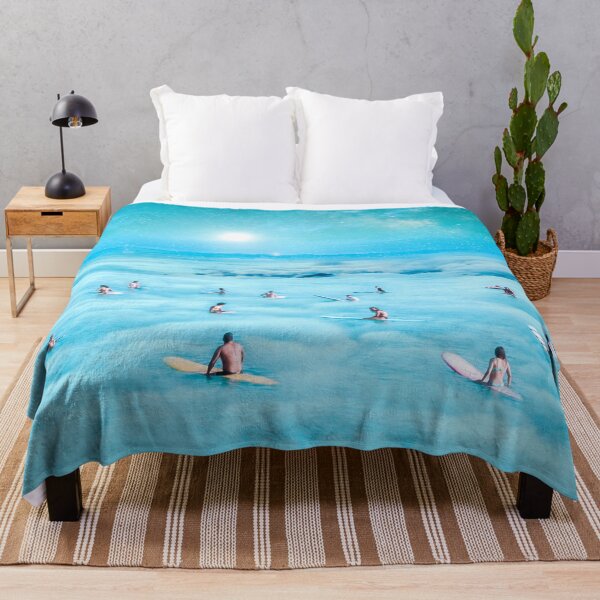 Item preview, Dreamy surreal Surfing in  the clouds designed and sold by Yasmine khalifa.