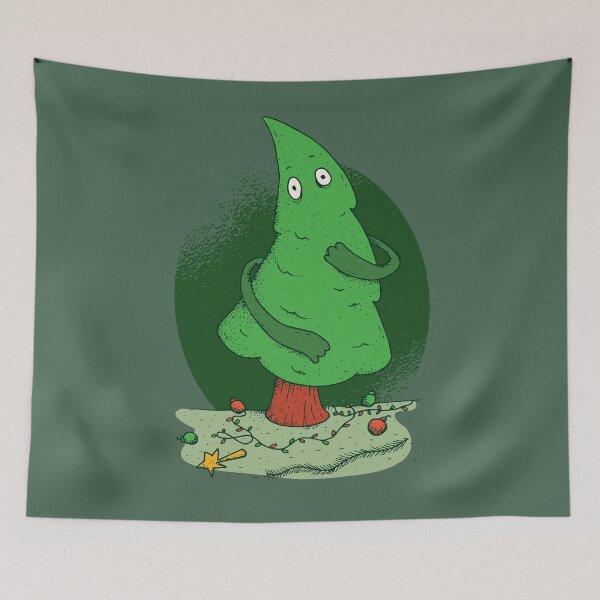 Item preview, Funny Naked Christmas Tree designed and sold by SLAG-Creative.