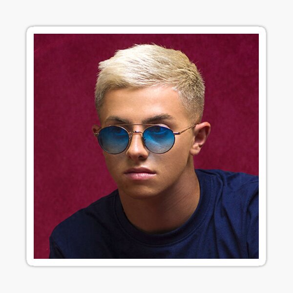 Michou Portrait Youtube Sticker