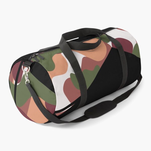 Item preview, Camouflage Hexagon Negative Space - Desert Colours with Black Background designed and sold by T-RAZR.