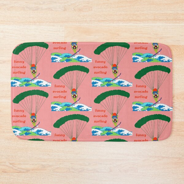 Item preview,  Funny Avocado Surfing designed and sold by Eman4design.