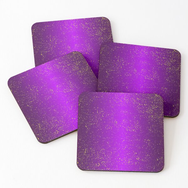 Item preview, Purple Yellow Metal Splatter designed and sold by d-w-h design.