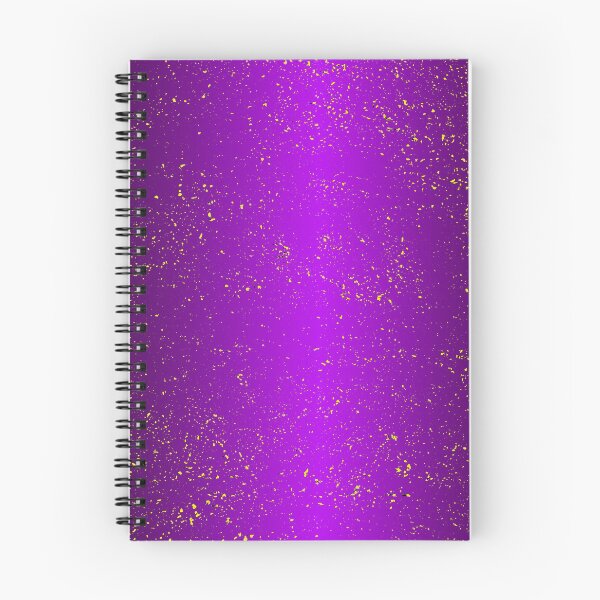 Item preview, Purple Yellow Metal Splatter designed and sold by d-w-h design.