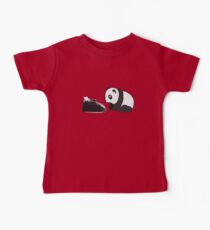 Typewriter Panda Baby Tee