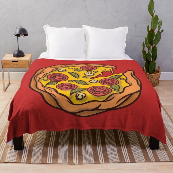 Artikelvorschau, Cute Pizza Cartoon Illustration entworfen und verkauft von SLAG-Creative.