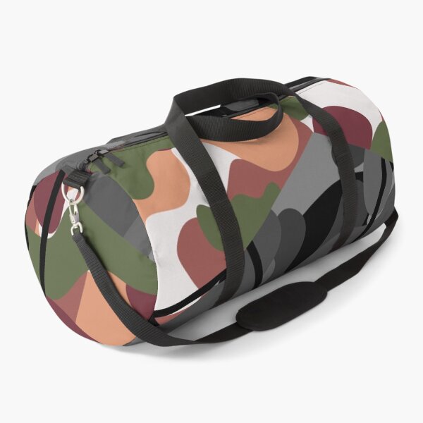 Item preview, Camouflage Hexagon - Desert Colours Negative Space Camo hexagon with a Grey Camo Hexagon and Black Background designed and sold by T-RAZR.